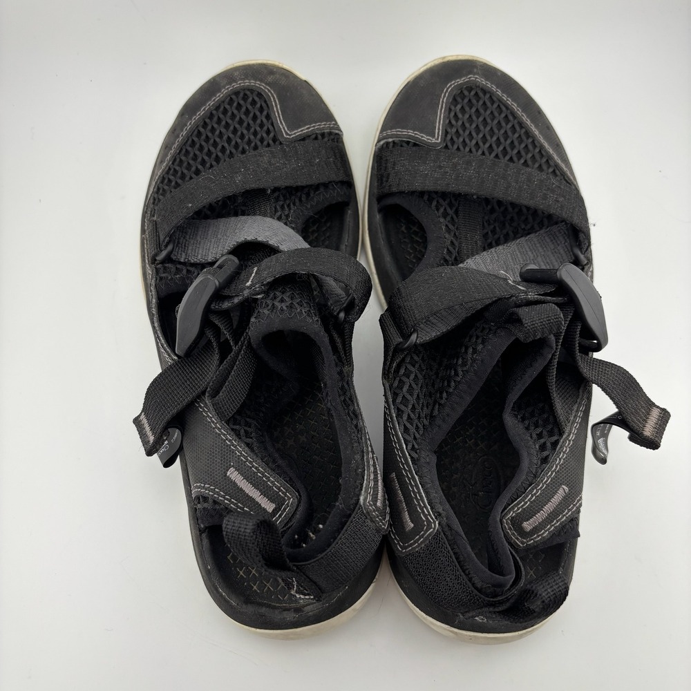 Chaco Odyssey Sport Sandals Size 6 Black Mesh Water Shoes J107030